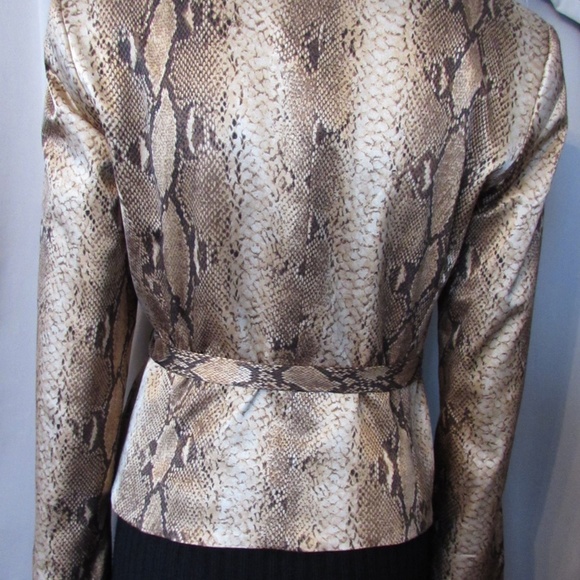 Cache' Jacket Reptilian Pattern Size Medium - Picture 6 of 7